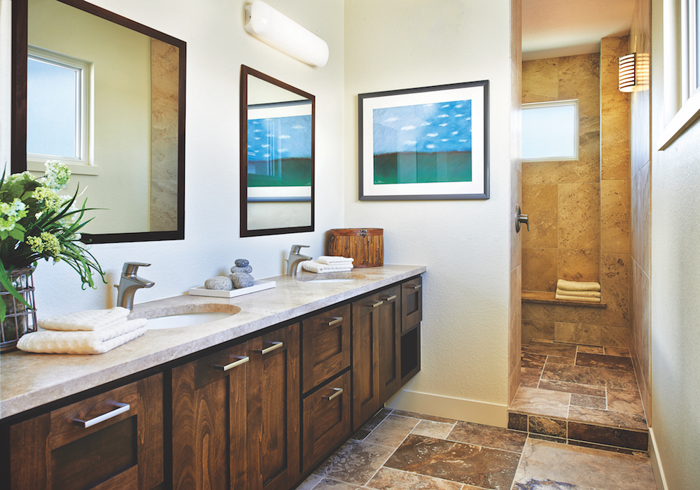 Bathroom Designs Shnag Architects - What Is A 5 Piece Master Bathroom